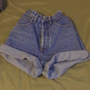 High wasted guess denim